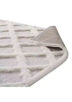 Promo 😀 Modway Regale Abstract Moroccan Trellis 5x8 Shag Area Rug ❤️ -Franco Sarto Sales Belk 2670