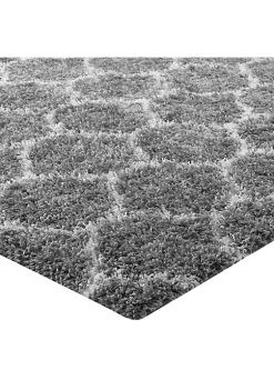 Best Pirce 🥰 Modway Solvea Moroccan Trellis 5x8 Shag Area Rug 😀 -Franco Sarto Sales Belk 2675