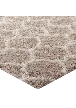 Flash Sale 😉 Modway Solvea Moroccan Trellis 5x8 Shag Area Rug ❤️ -Franco Sarto Sales Belk 2720