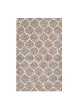 Flash Sale 😉 Modway Solvea Moroccan Trellis 5x8 Shag Area Rug ❤️ -Franco Sarto Sales Belk 2721