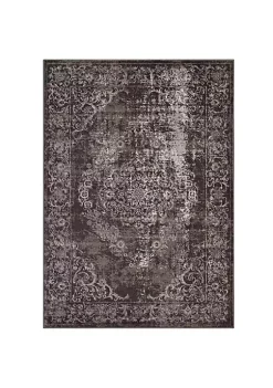 Promo 😉 Modway Gamela Rustic Vintage Ornate Floral Medallion 5x8 Area Rug 🌟 -Franco Sarto Sales Belk 2781