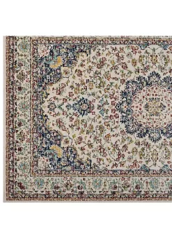 Coupon 🔥 Modway Meryam Distressed Persian Medallion 5x8 Area Rug 🎁 -Franco Sarto Sales Belk 2789