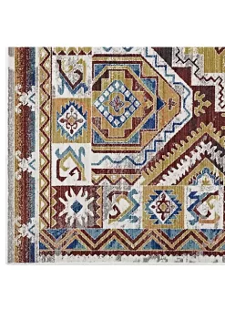 Best Pirce ✔️ Modway Florita Distressed Southwestern Aztec 4x6 Area Rug 👏 -Franco Sarto Sales Belk 2824