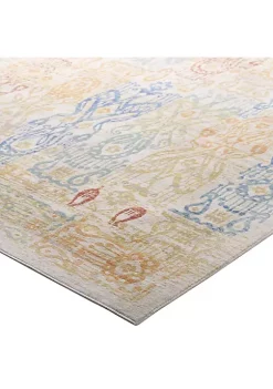 Best deal 🛒 Modway Solimar Distressed Southwestern Aztec 4x6 Area Rug ⭐ -Franco Sarto Sales Belk 2829