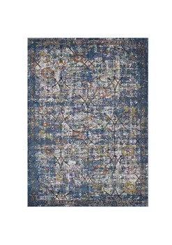 Discount ✨ Modway Minu Distressed Floral Lattice 4x6 Area Rug 👍