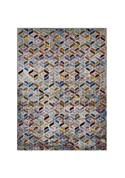 Discount 😉 Modway Laleh Geometric Mosaic 4x6 Area Rug 🧨