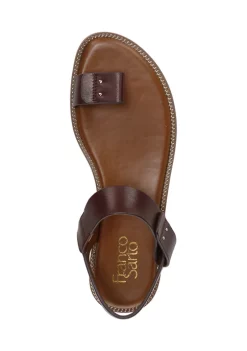 Cheapest 👏 Franco Sarto L-Geranio Dark Brown 🩴 Sandals 🤩 -Franco Sarto Sales Belk 803