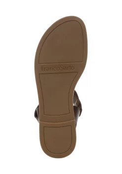 Cheapest 👏 Franco Sarto L-Geranio Dark Brown 🩴 Sandals 🤩 -Franco Sarto Sales Belk 804