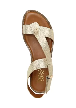 Budget 💯 Franco Sarto L-Glenni Gold 🩴 Sandals 🥰 -Franco Sarto Sales Belk 968