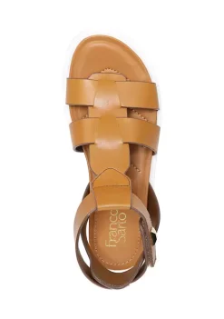 Brand new 👏 Franco Sarto L-Wallow Warm Honey Lugged 🩴 Sandals ⭐ -Franco Sarto Sales Belk 998
