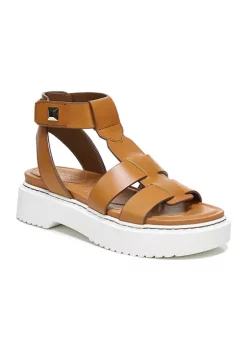 Brand new 👏 Franco Sarto L-Wallow Warm Honey Lugged 🩴 Sandals ⭐ -Franco Sarto Sales Belk 999
